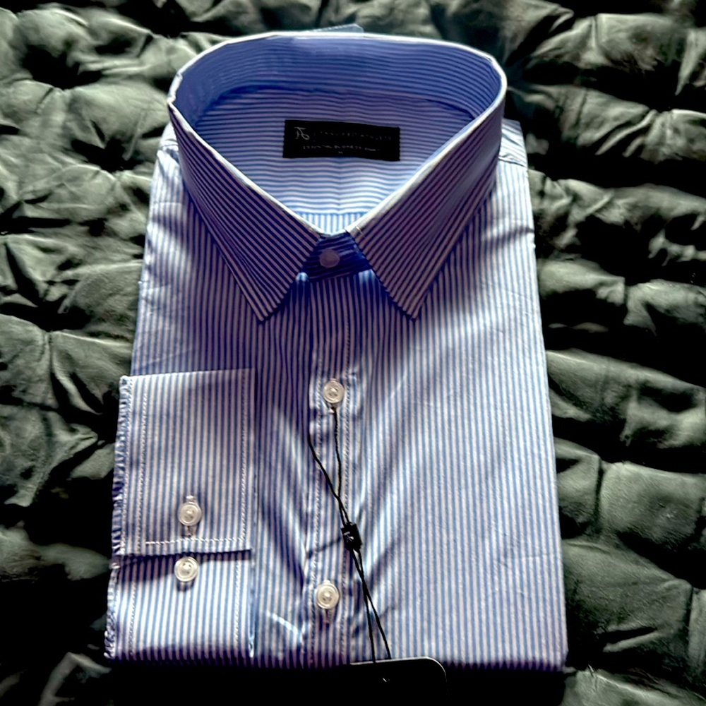 Tailored Athlete dress shirt XL slim fit Brand New